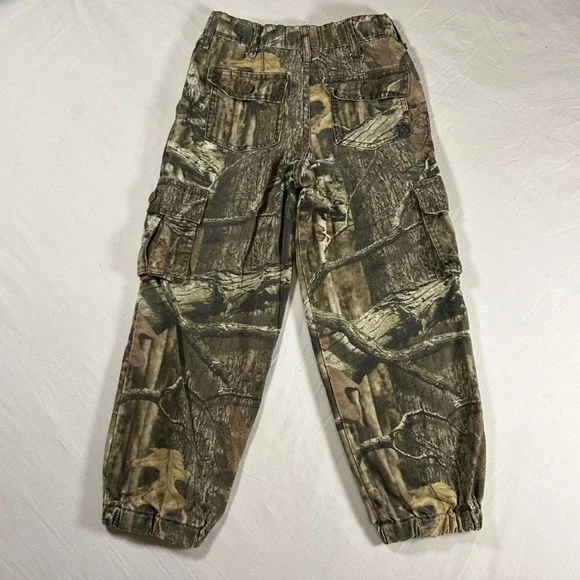 Mossy Oak Break-Up Infinity Camo Cargo Pants Kids Size 8 M Jogger 27055-MO - Picture 5 of 8